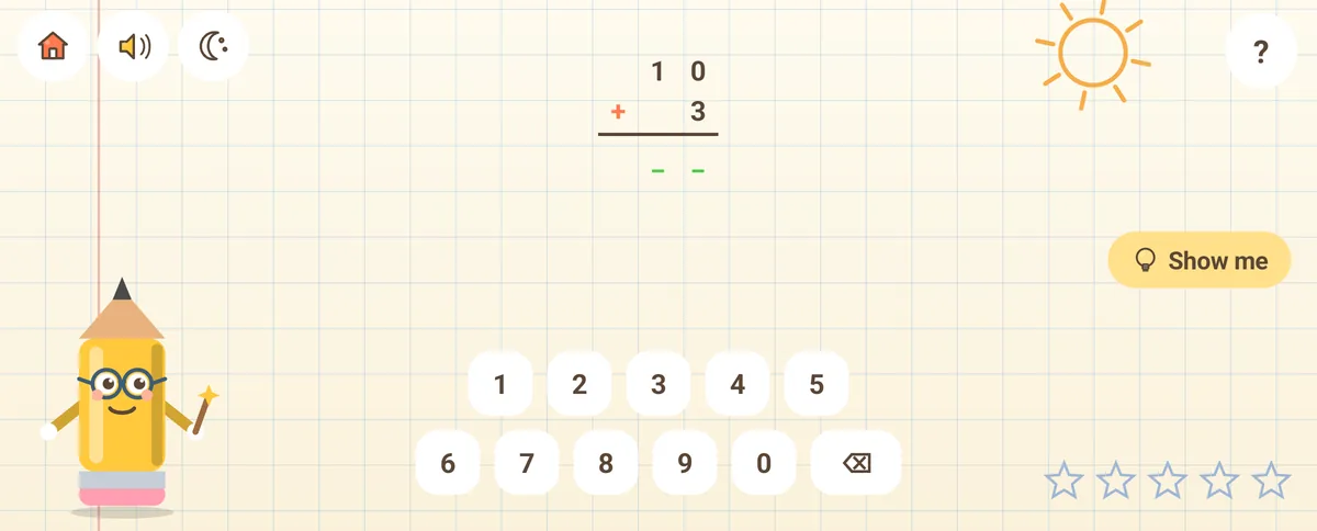 Lalo Academy — Column sums, step by step