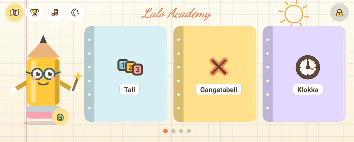 Lalo Academy — Tolv fag, én bok
